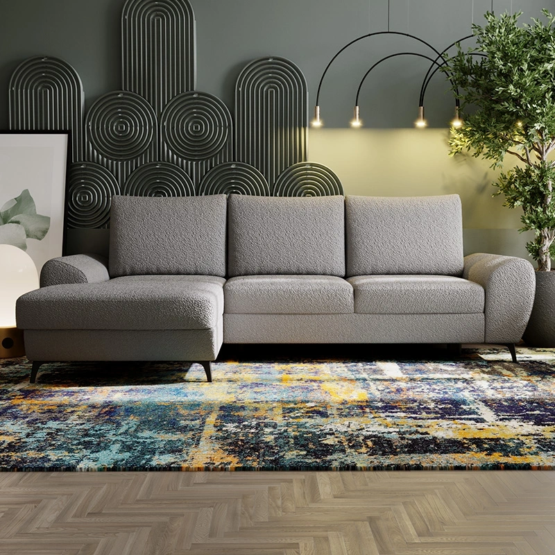 Narożnik L-kształtny Loki z funkcją spania i pojemnikami na pościel Narożnik L-kształtny Loki z funkcją spania i pojemnikami na pościel