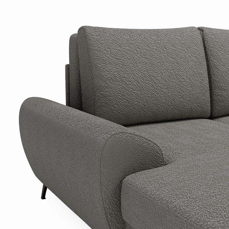 Narożnik L-kształtny Loki z funkcją spania i pojemnikami na pościel Narożnik L-kształtny Loki z funkcją spania i pojemnikami na pościel