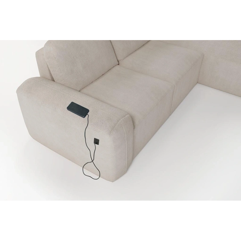 Narożnik Mori z funkcją spania i pojemnikiem na pościel Narożnik Mori z funkcją spania i pojemnikiem na pościel