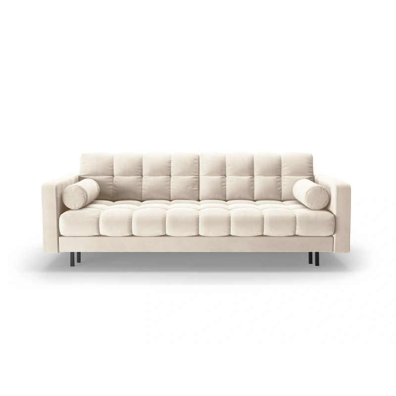 Sofa aksamitna 3-osobowa Bali z funkcją spania Cosmopolitan Design
