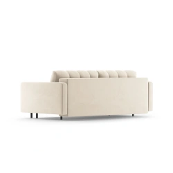 Sofa aksamitna 3-osobowa Bali z funkcją spania Cosmopolitan Design Sofa aksamitna 3-osobowa Bali z funkcją spania Cosmopolitan Design
