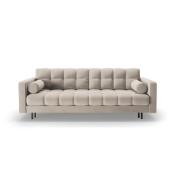 Sofa aksamitna 3-osobowa Bali z funkcją spania Cosmopolitan Design