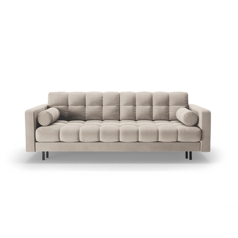 Sofa aksamitna 3-osobowa Bali z funkcją spania Cosmopolitan Design
