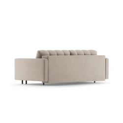 Sofa aksamitna 3-osobowa Bali z funkcją spania Cosmopolitan Design