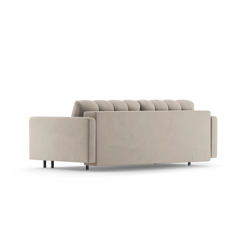 Sofa aksamitna 3-osobowa Bali z funkcją spania Cosmopolitan Design