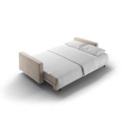 Sofa aksamitna 3-osobowa Bali z funkcją spania Cosmopolitan Design