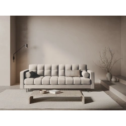 Sofa aksamitna 3-osobowa Bali z funkcją spania Cosmopolitan Design