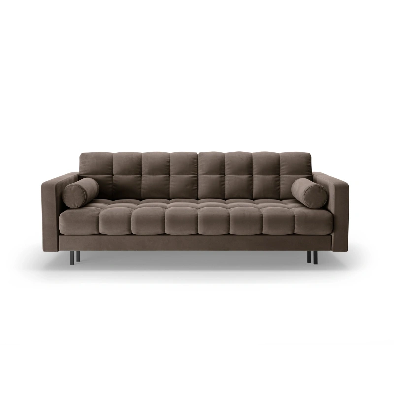 Sofa aksamitna 3-osobowa Bali z funkcją spania Cosmopolitan Design Sofa aksamitna 3-osobowa Bali z funkcją spania Cosmopolitan Design