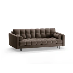Sofa aksamitna 3-osobowa Bali z funkcją spania Cosmopolitan Design Sofa aksamitna 3-osobowa Bali z funkcją spania Cosmopolitan Design