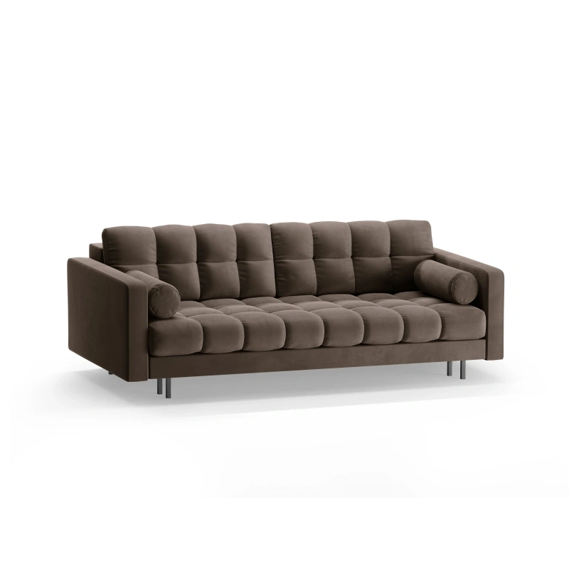 Sofa aksamitna 3-osobowa Bali z funkcją spania Cosmopolitan Design Sofa aksamitna 3-osobowa Bali z funkcją spania Cosmopolitan Design