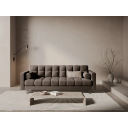 Sofa aksamitna 3-osobowa Bali z funkcją spania Cosmopolitan Design Sofa aksamitna 3-osobowa Bali z funkcją spania Cosmopolitan Design