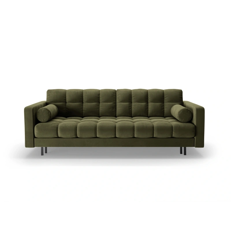 Sofa aksamitna 3-osobowa Bali z funkcją spania Cosmopolitan Design Sofa aksamitna 3-osobowa Bali z funkcją spania Cosmopolitan Design