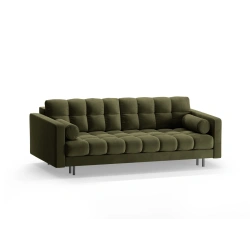 Sofa aksamitna 3-osobowa Bali z funkcją spania Cosmopolitan Design Sofa aksamitna 3-osobowa Bali z funkcją spania Cosmopolitan Design