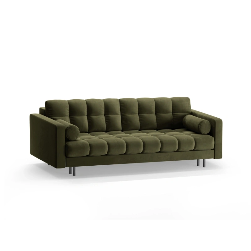 Sofa aksamitna 3-osobowa Bali z funkcją spania Cosmopolitan Design Sofa aksamitna 3-osobowa Bali z funkcją spania Cosmopolitan Design