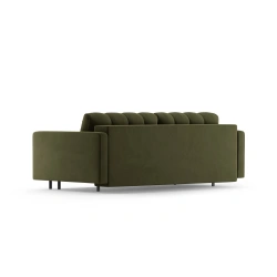 Sofa aksamitna 3-osobowa Bali z funkcją spania Cosmopolitan Design Sofa aksamitna 3-osobowa Bali z funkcją spania Cosmopolitan Design