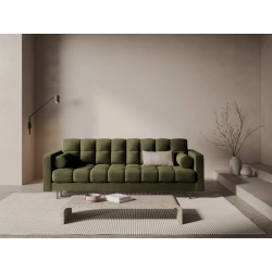 Sofa aksamitna 3-osobowa Bali z funkcją spania Cosmopolitan Design Sofa aksamitna 3-osobowa Bali z funkcją spania Cosmopolitan Design