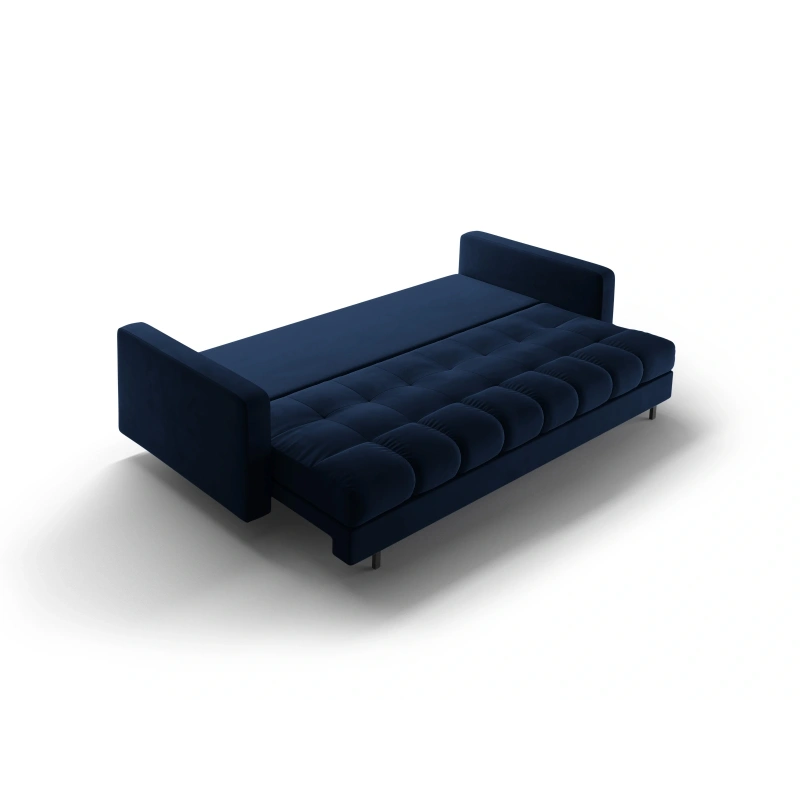 Sofa aksamitna 3-osobowa Bali z funkcją spania Cosmopolitan Design Sofa aksamitna 3-osobowa Bali z funkcją spania Cosmopolitan Design