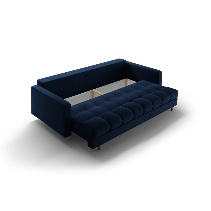 Sofa aksamitna 3-osobowa Bali z funkcją spania Cosmopolitan Design Sofa aksamitna 3-osobowa Bali z funkcją spania Cosmopolitan Design