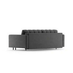 Sofa aksamitna 3-osobowa Bali z funkcją spania Cosmopolitan Design Sofa aksamitna 3-osobowa Bali z funkcją spania Cosmopolitan Design