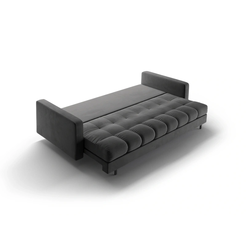 Sofa aksamitna 3-osobowa Bali z funkcją spania Cosmopolitan Design Sofa aksamitna 3-osobowa Bali z funkcją spania Cosmopolitan Design