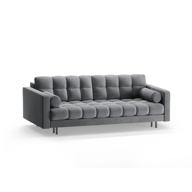 Sofa aksamitna 3-osobowa Bali z funkcją spania Cosmopolitan Design Sofa aksamitna 3-osobowa Bali z funkcją spania Cosmopolitan Design