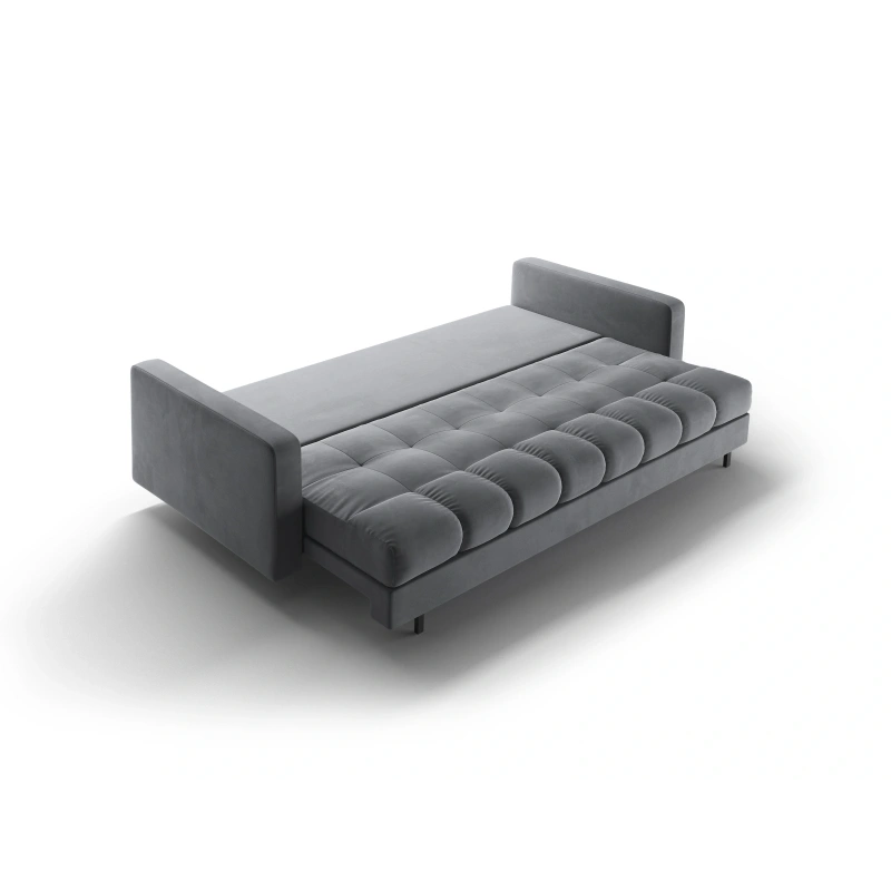 Sofa aksamitna 3-osobowa Bali z funkcją spania Cosmopolitan Design Sofa aksamitna 3-osobowa Bali z funkcją spania Cosmopolitan Design