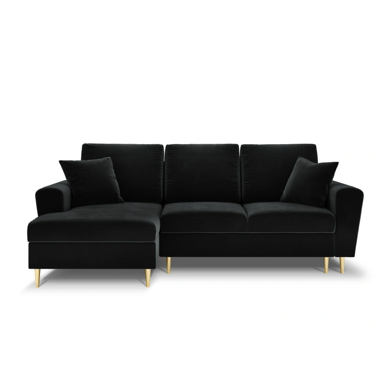 Narożnik aksamitny Kyoto z funkcją spania Cosmopolitan Design Narożnik aksamitny Kyoto z funkcją spania Cosmopolitan Design