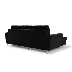 Narożnik aksamitny Kyoto z funkcją spania Cosmopolitan Design Narożnik aksamitny Kyoto z funkcją spania Cosmopolitan Design