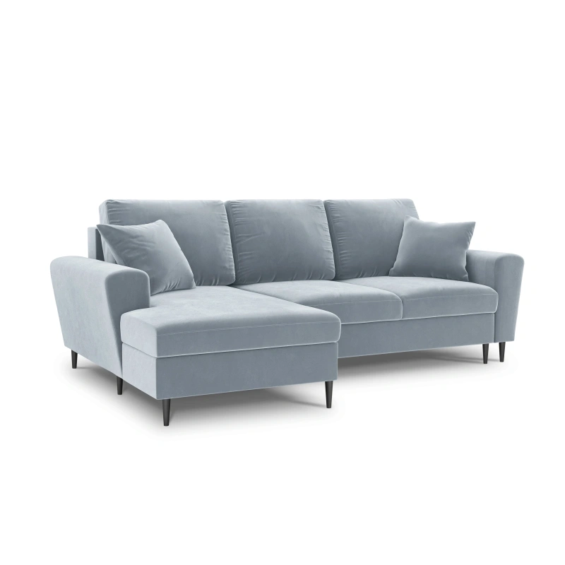 Narożnik aksamitny Kyoto z funkcją spania Cosmopolitan Design Narożnik aksamitny Kyoto z funkcją spania Cosmopolitan Design