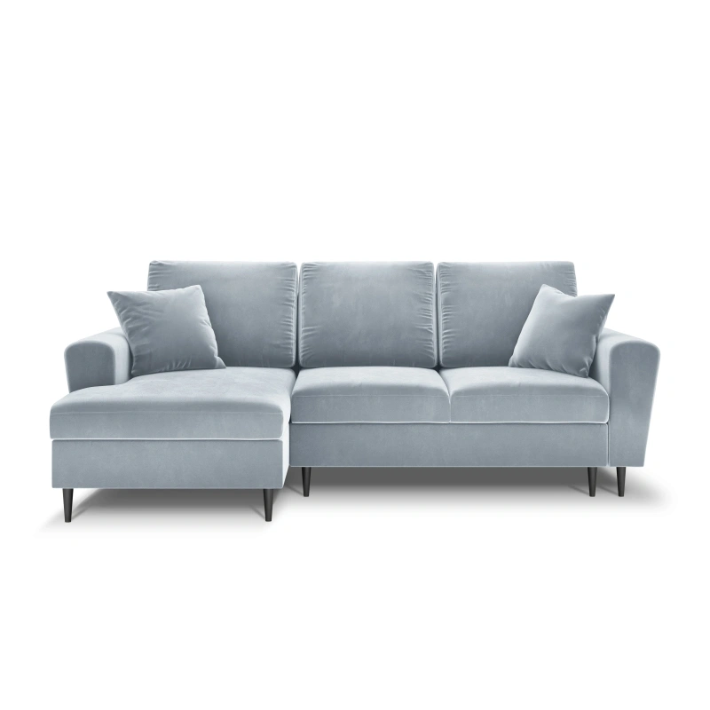 Narożnik aksamitny Kyoto z funkcją spania Cosmopolitan Design Narożnik aksamitny Kyoto z funkcją spania Cosmopolitan Design