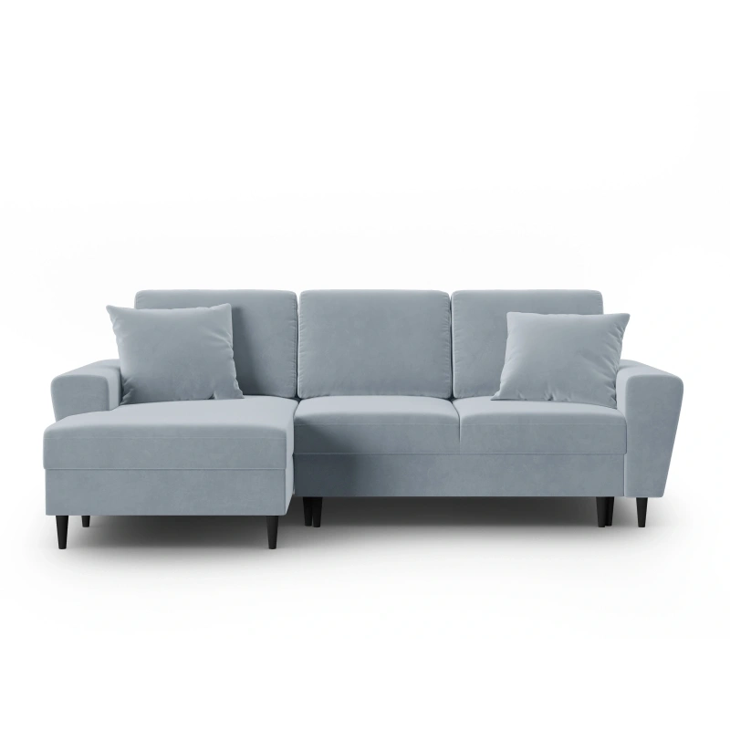 Narożnik aksamitny Kyoto z funkcją spania Cosmopolitan Design Narożnik aksamitny Kyoto z funkcją spania Cosmopolitan Design