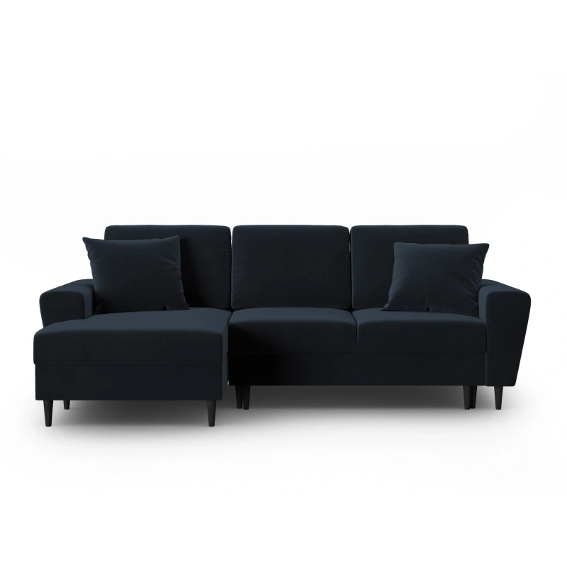 Narożnik aksamitny Kyoto z funkcją spania Cosmopolitan Design Narożnik aksamitny Kyoto z funkcją spania Cosmopolitan Design