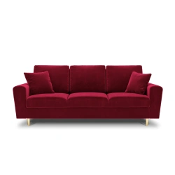 Sofa aksamitna 3 osobowa Kyoto z funkcją spania i pojemnikiem Sofa aksamitna 3 osobowa Kyoto z funkcją spania i pojemnikiem