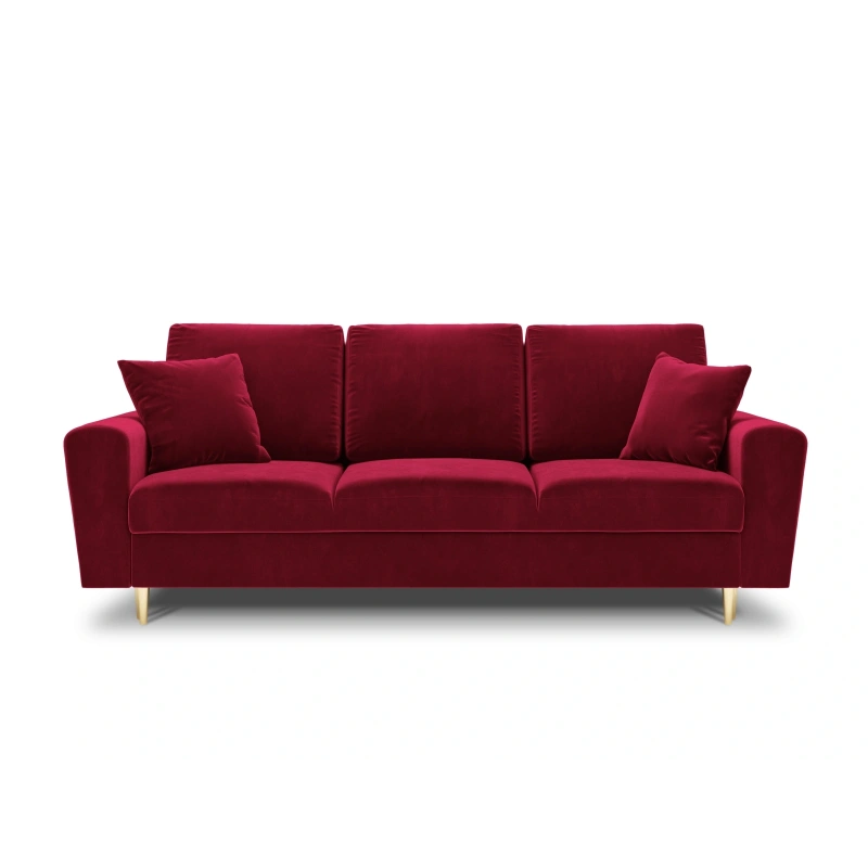 Sofa aksamitna 3 osobowa Kyoto z funkcją spania i pojemnikiem Sofa aksamitna 3 osobowa Kyoto z funkcją spania i pojemnikiem