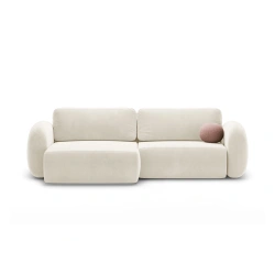 Narożnik aksamitny Tonale z funkcją spania Cosmopolitan Design