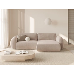 Narożnik aksamitny Tonale z funkcją spania Cosmopolitan Design Narożnik aksamitny Tonale z funkcją spania Cosmopolitan Design