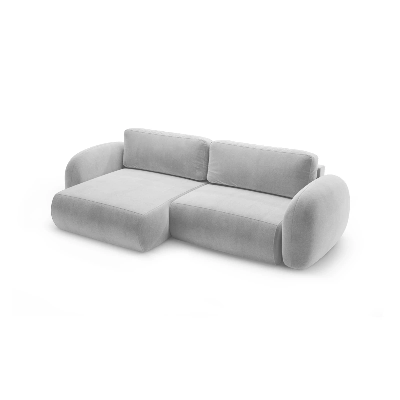 Narożnik aksamitny Tonale z funkcją spania Cosmopolitan Design Narożnik aksamitny Tonale z funkcją spania Cosmopolitan Design