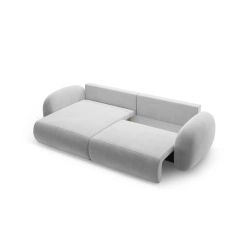 Narożnik aksamitny Tonale z funkcją spania Cosmopolitan Design Narożnik aksamitny Tonale z funkcją spania Cosmopolitan Design