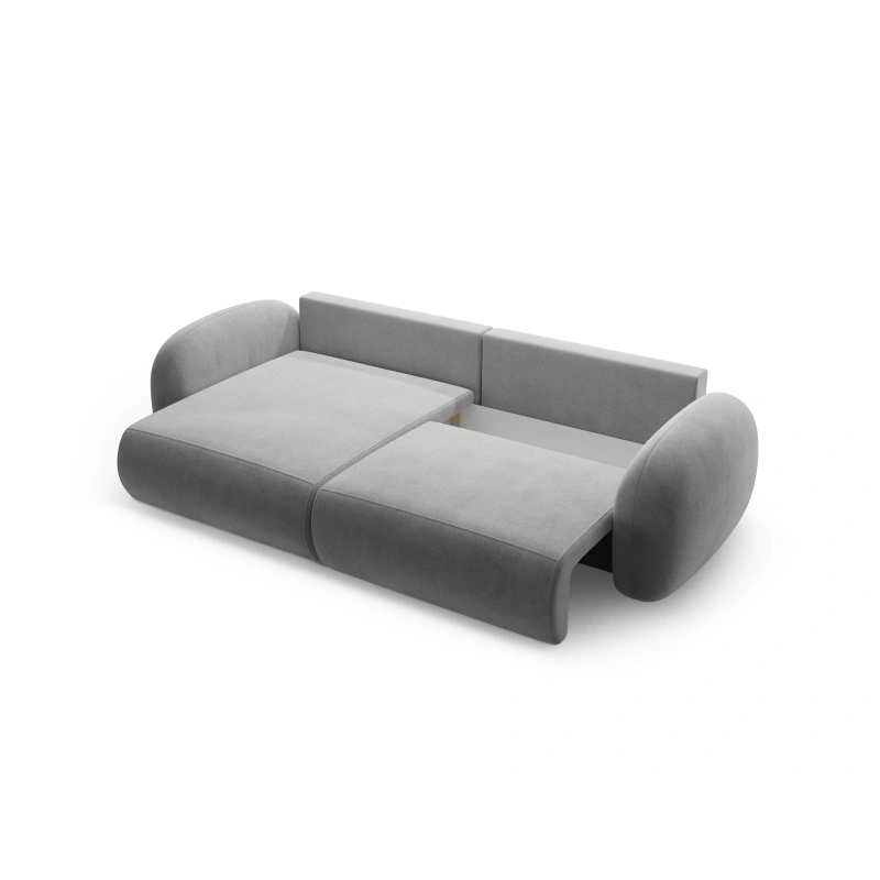 Narożnik aksamitny Tonale z funkcją spania Cosmopolitan Design Narożnik aksamitny Tonale z funkcją spania Cosmopolitan Design