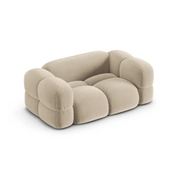 Sofa aksamitna 2-osobowa Loretto Cosmopolitan Design Sofa aksamitna 2-osobowa Loretto Cosmopolitan Design