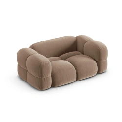 Sofa aksamitna 2-osobowa Loretto Cosmopolitan Design