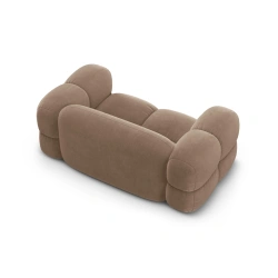 Sofa aksamitna 2-osobowa Loretto Cosmopolitan Design