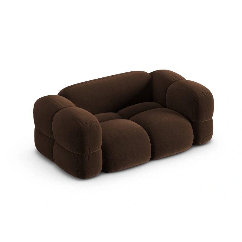 Sofa aksamitna 2-osobowa Loretto Cosmopolitan Design