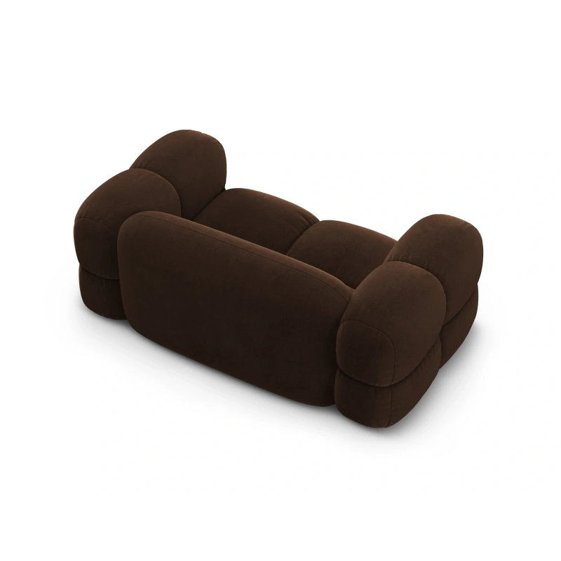 Sofa aksamitna 2-osobowa Loretto Cosmopolitan Design