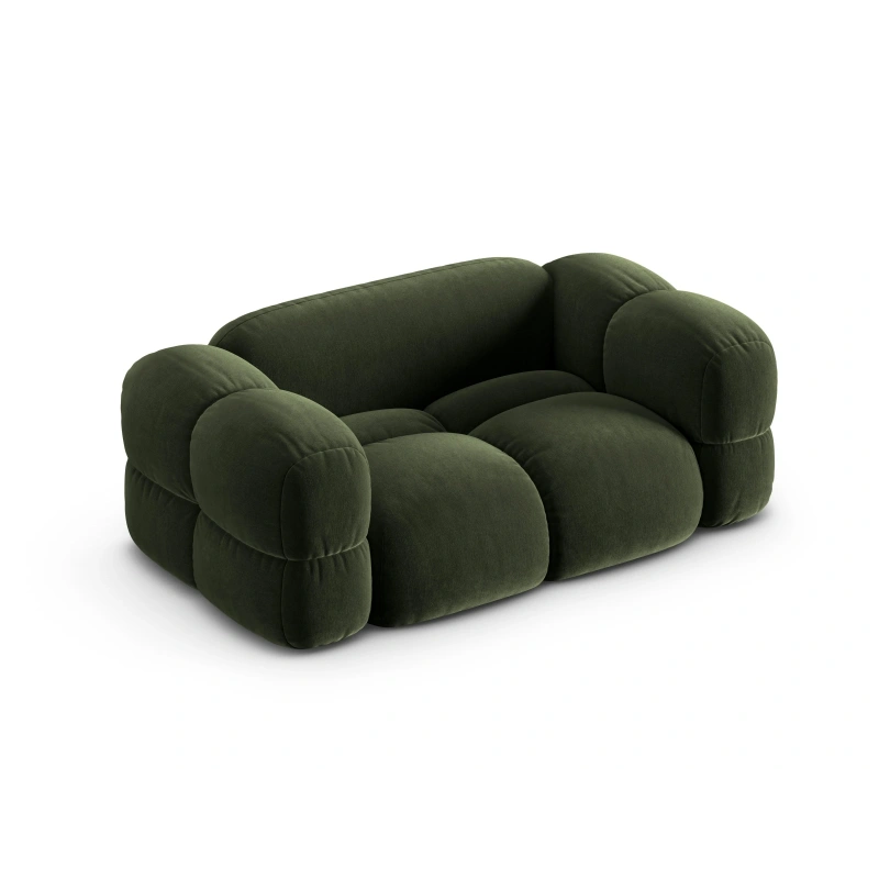Sofa aksamitna 2-osobowa Loretto Cosmopolitan Design