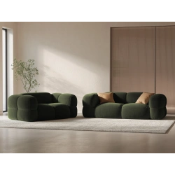 Sofa aksamitna 2-osobowa Loretto Cosmopolitan Design
