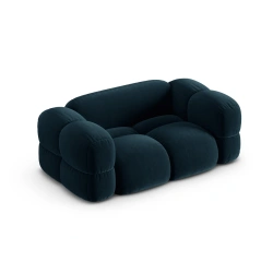 Sofa aksamitna 2-osobowa Loretto Cosmopolitan Design