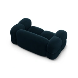 Sofa aksamitna 2-osobowa Loretto Cosmopolitan Design