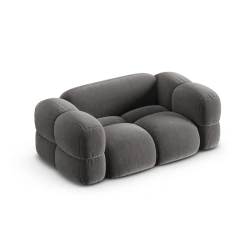 Sofa aksamitna 2-osobowa Loretto Cosmopolitan Design