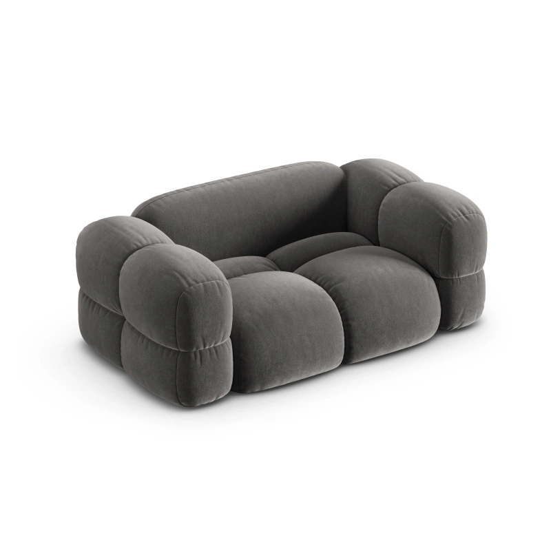Sofa aksamitna 2-osobowa Loretto Cosmopolitan Design